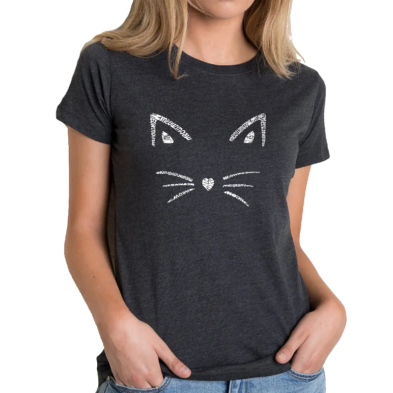 Whiskers  - Women's Premium Blend Word Art T-ShirtBand Merch T-Shirts