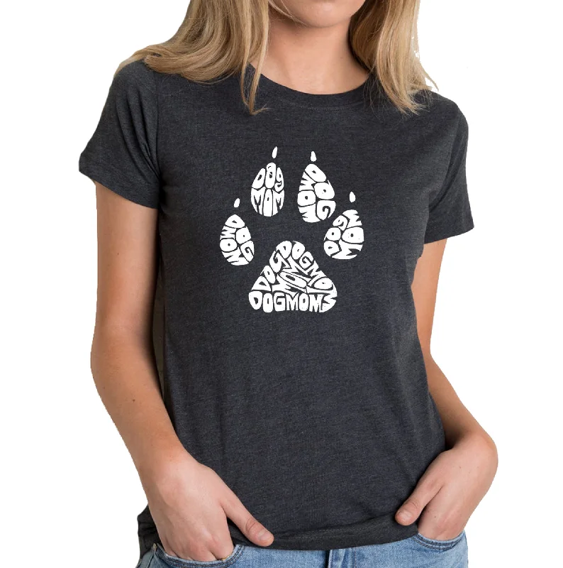 Dog Mom  - Women's Premium Blend Word Art T-ShirtArtist T-Shirts