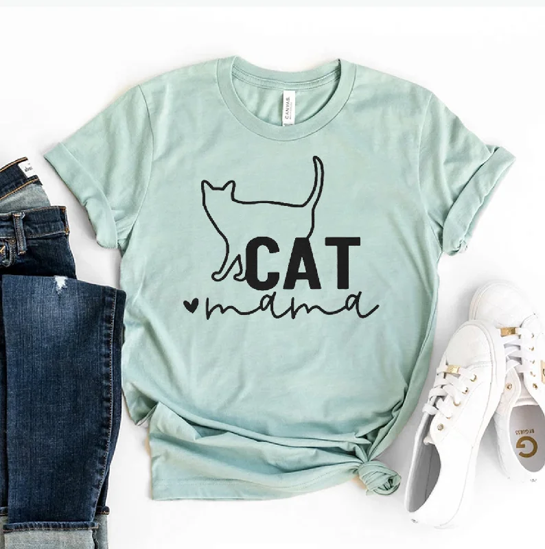 Cat Mama T-ShirtLayered T-Shirts