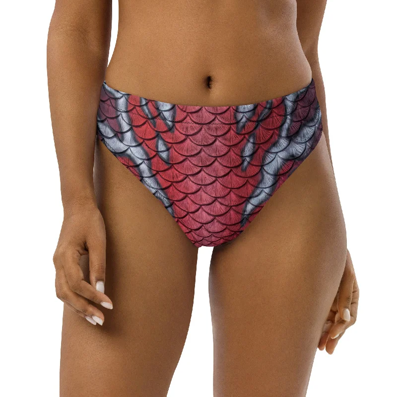 Zaleska Recycled High-Waisted Bikini Bottom