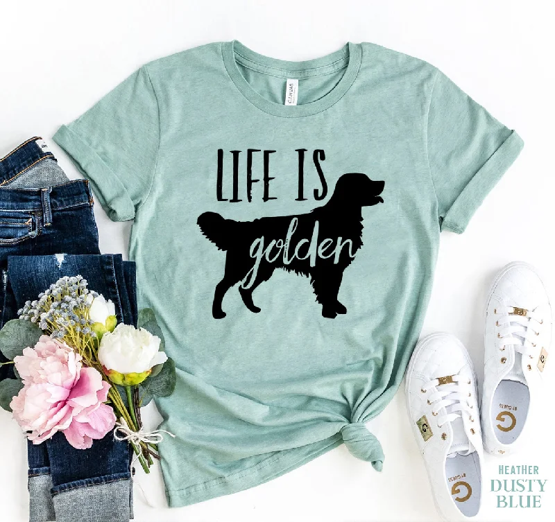 Life Is Golden T-ShirtPocket T-Shirts