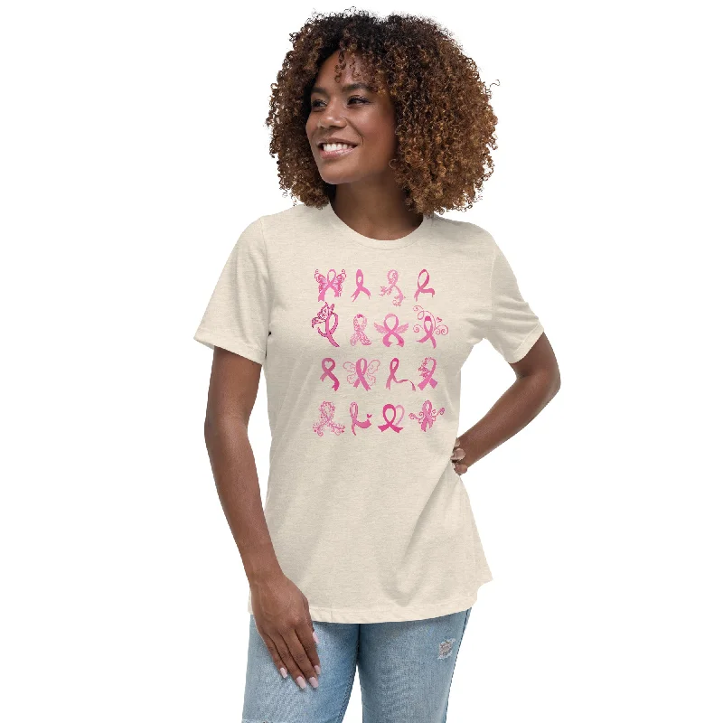 Rows of Ribbons Women's Relaxed T-ShirtTravel T-Shirts