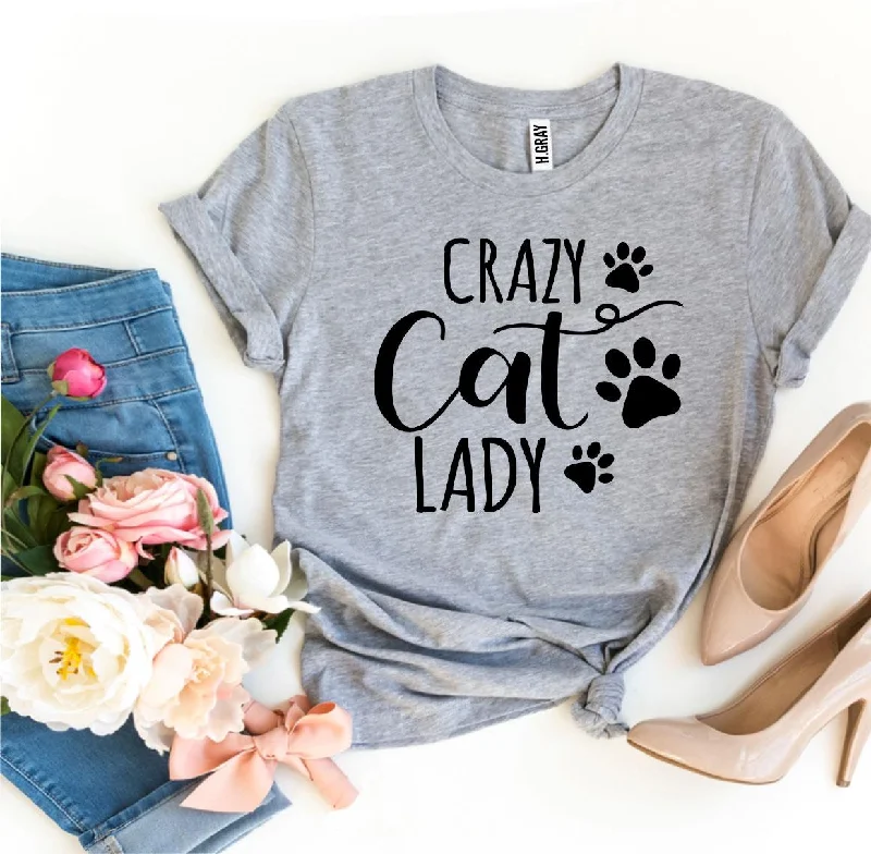 Crazy Cat Lady T-ShirtStriped T-Shirts