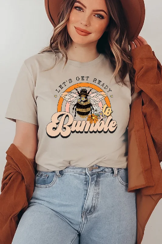 Let's Get Ready To Bumble T-shirtMinimalist T-Shirts