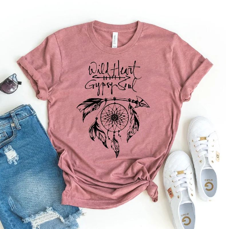 Wild Heart Gypsy Soul T-shirtGraphic T-Shirts