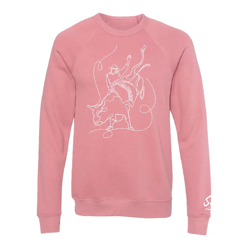 CrewneckdurableJJ X PBR Pencil Sketch Ladies Crewneck