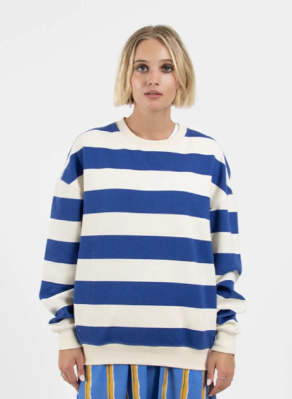 CrewneckstretchStripe Game Crew - Tiny