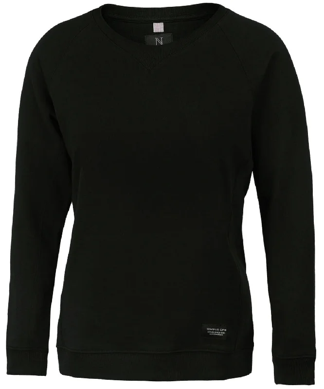 CrewneckcryptoBlack - Women’s Newport – luxury lightweight crewneck