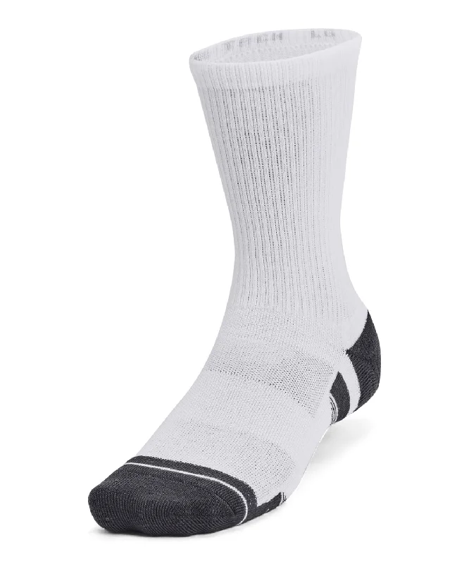 CrewneckoutfitWhite - UA Performance tech 3-pack crew socks