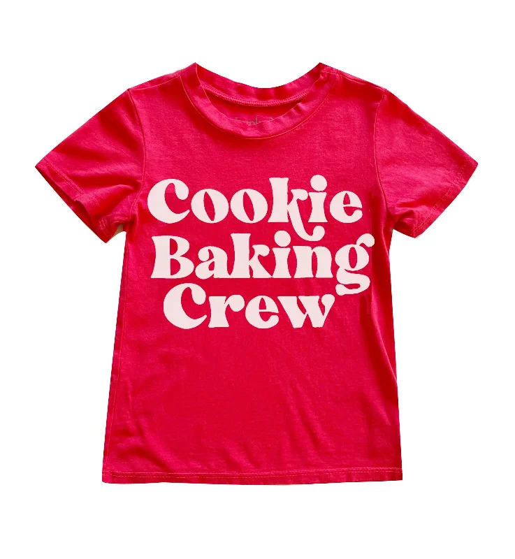 CrewneckshirtCookie Baking Crew in Crimson