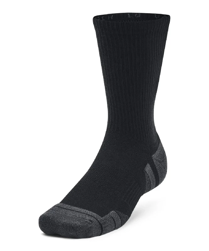 CrewneckcasualBlack - UA Performance tech 3-pack crew socks