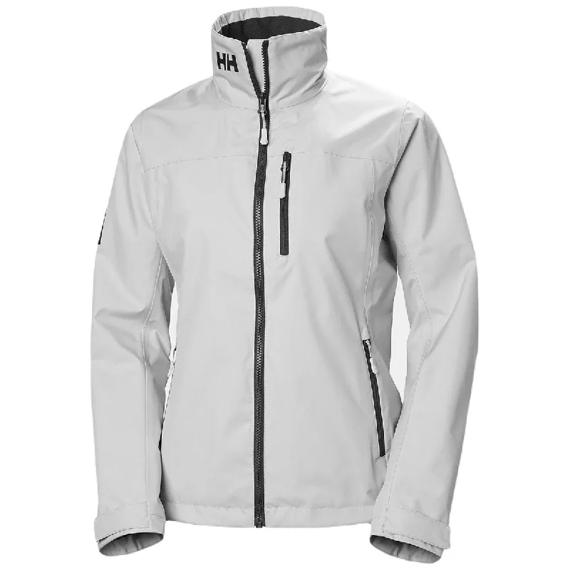 CrewneckexperienceHelly Hansen Women's Grey Fog Crew Jacket 2.0