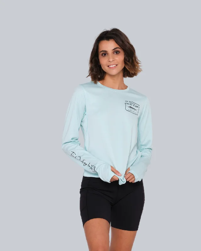 CrewneckdetailStealth Pinnacle Crew - Sea Foam