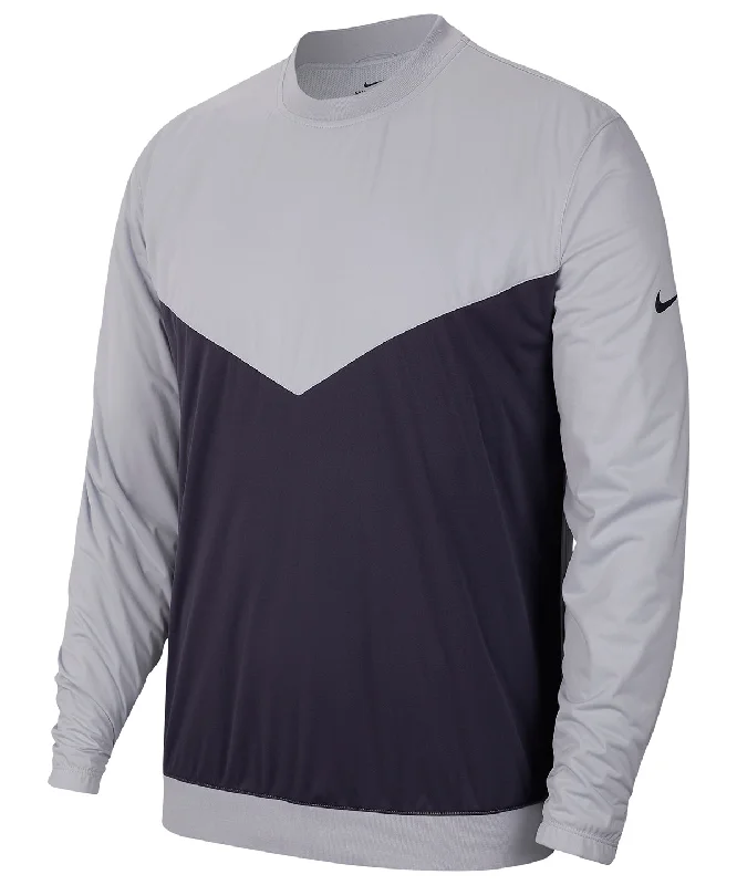 CrewneckaumentedSky Grey/Gridiron/Gridiron - Nike Shield crew core