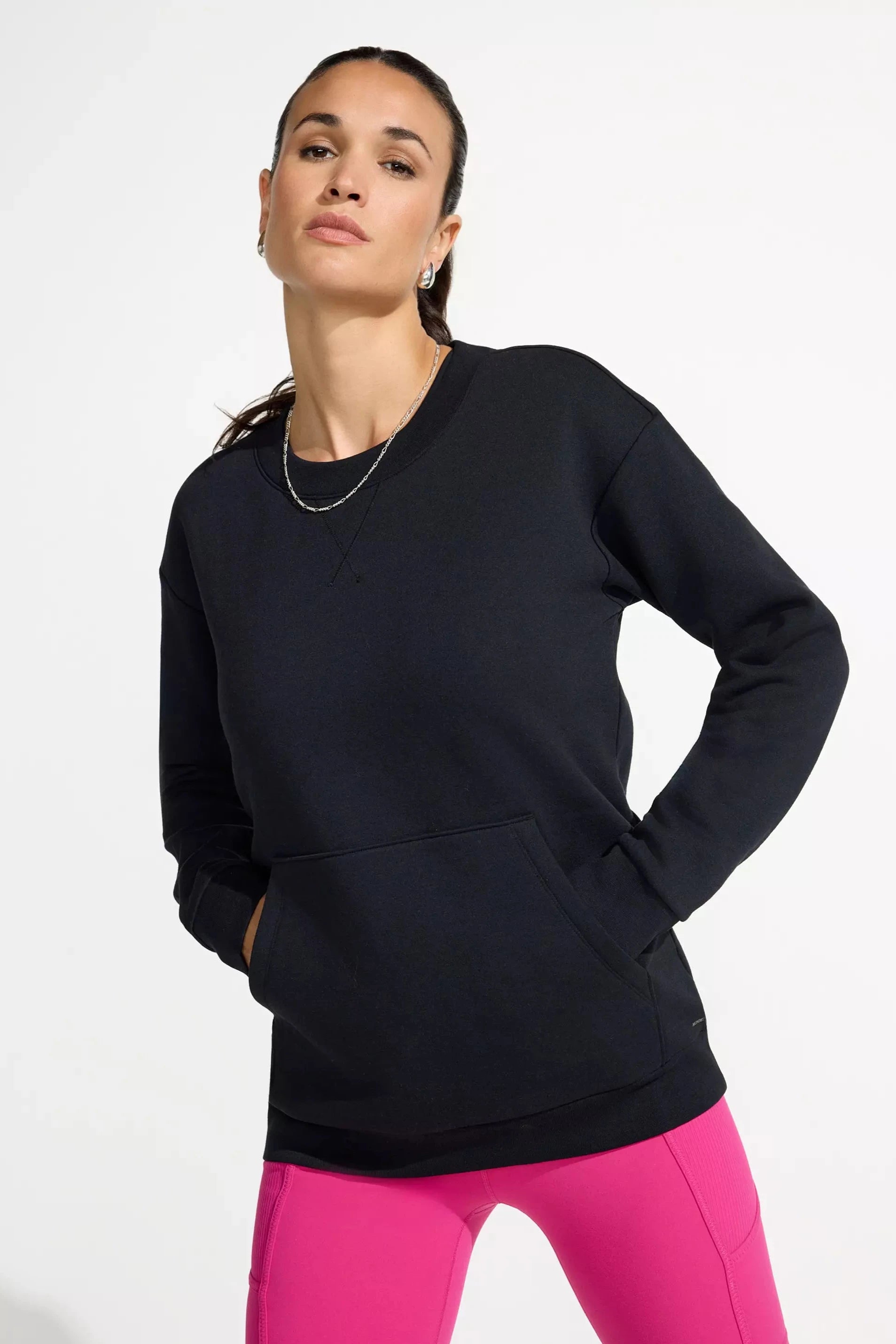 CrewneckhistoryWomens Fleece Crew Neck Top