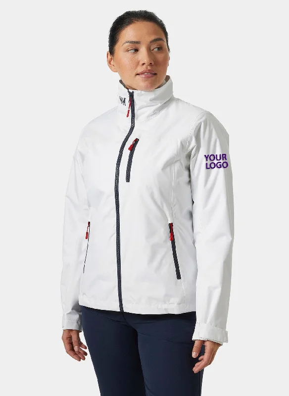 CrewneckcommunityHelly Hansen Women's Midlayer Custom Crew Jackets, White