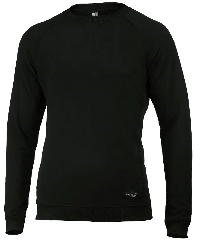 CrewneckplatformBlack - Newport – luxury lightweight crewneck