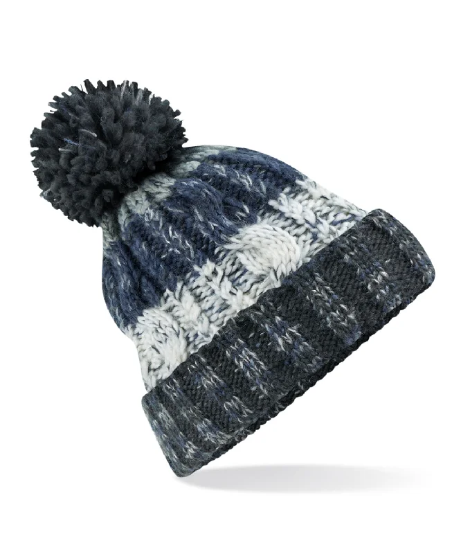 CrewnecksweaterArctic Dawn - Corkscrew pom pom beanie