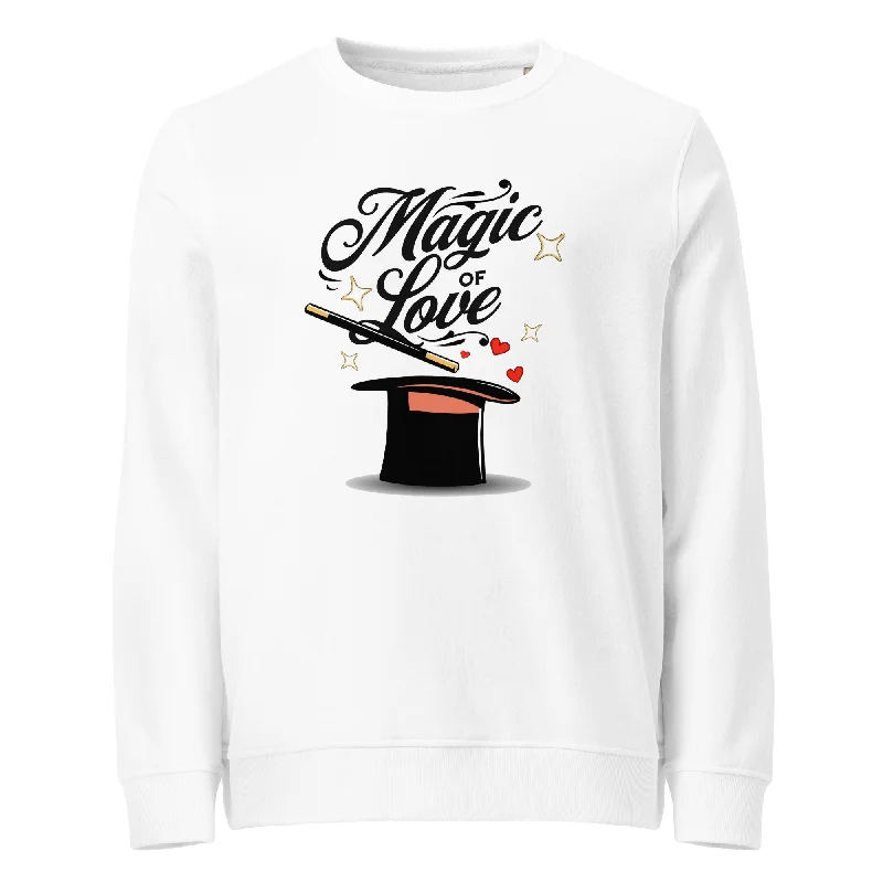 Stretch-Knit SweatshirtsMagic Of Love Graphic Organic Sweatshirt