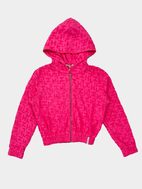 Windbreaker SweatshirtsSponge Monogram Zipped Hoodie