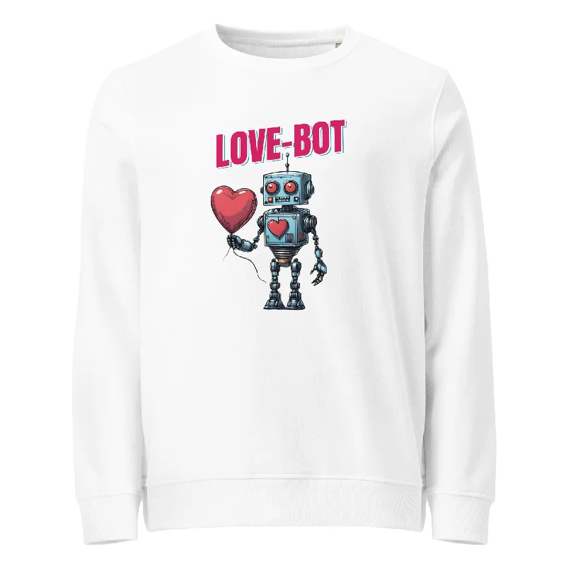 Ski SweatshirtsLove Bot Graphic Organic Sweatshirt