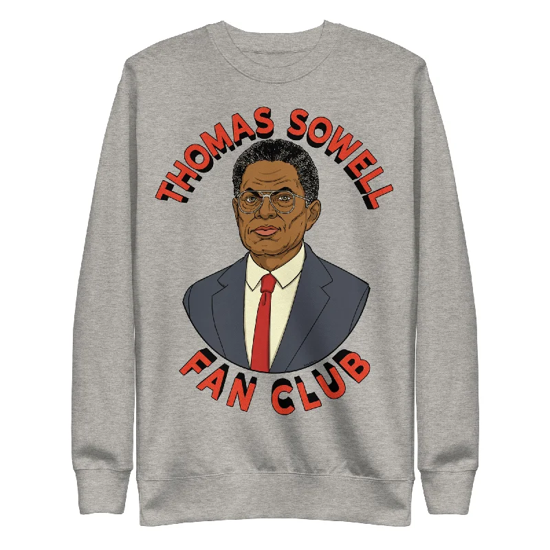 Cotton HoodiesThomas Sowell Fan Club Premium Sweatshirt