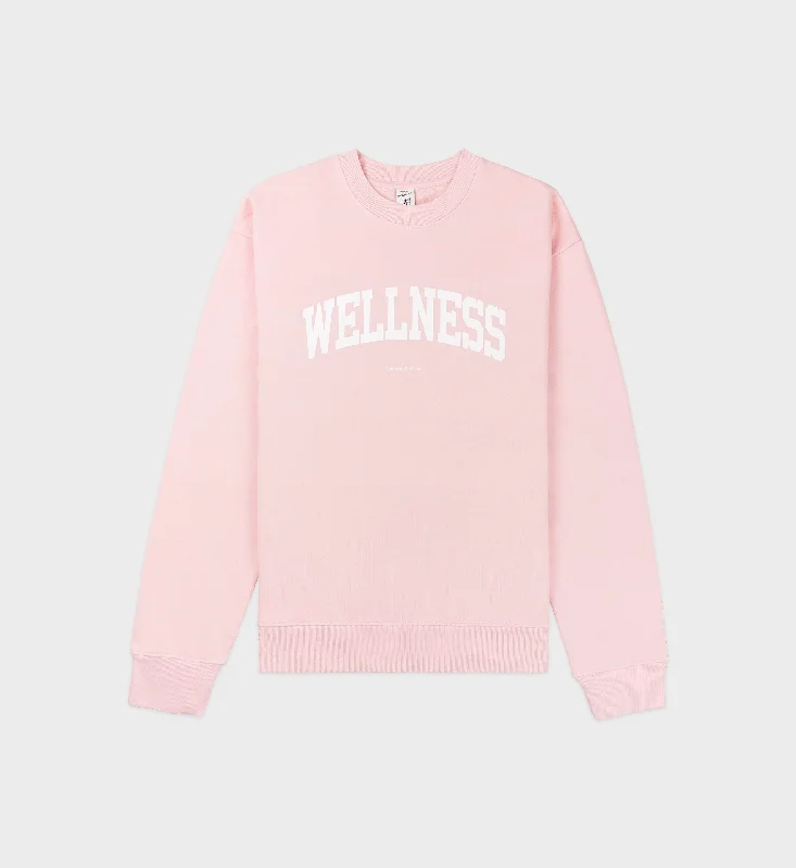 Collaborative SweatshirtsWellness Ivy Crewneck - Ballet/White