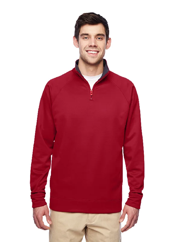 Minimalist SweatshirtsJerzees PF95MR Adult 6 oz. DRI-POWER SPORT Quarter-Zip Cadet Collar Sweatshirt