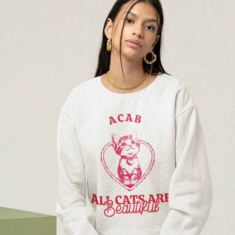 Drawstring HoodiesACAB Unisex Sweatshirt