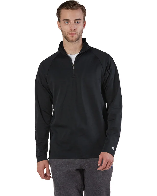 Beaded SweatshirtsChampion S230 Adult Performance Fleece Quarter-Zip Jacket