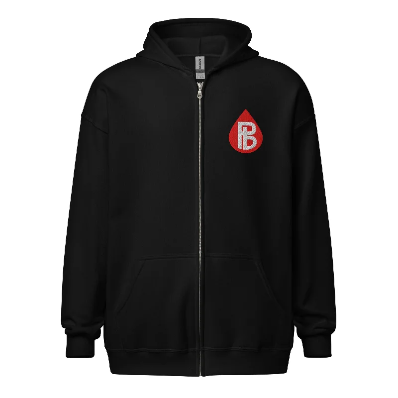 Cropped SweatshirtsPureblood Heavy Blend Zip Hoodie