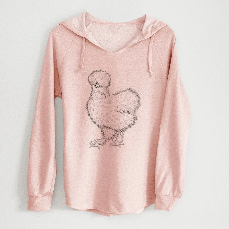 Velour SweatshirtsSilkie Chicken - Cali Wave Hooded Sweatshirt