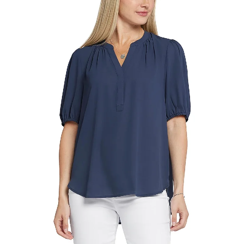 Womens Blouse V-Neck Pullover TopPullovergradient