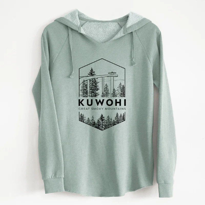 Studded SweatshirtsKuwohi - Great Smoky Mountains National Park - Cali Wave Hooded Sweatshirt