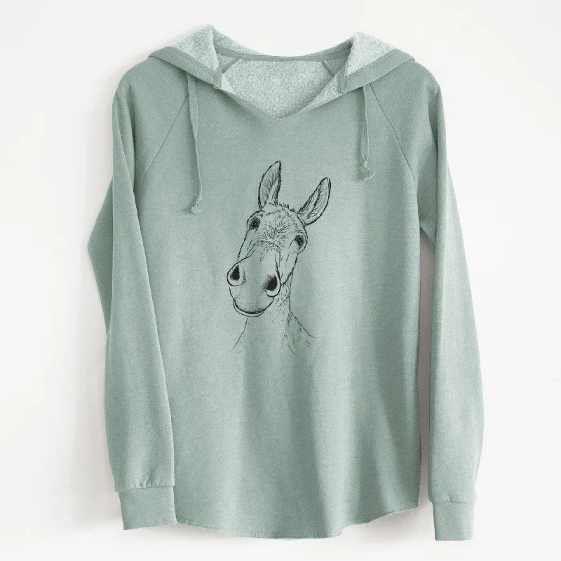 Pocketed HoodiesCurious Donkey - Cali Wave Hooded Sweatshirt