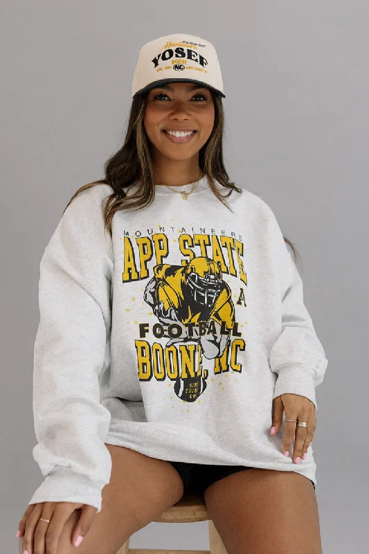 Bamboo Fiber SweatshirtsAppalachian State University: App State Football Retro Sweatshirt