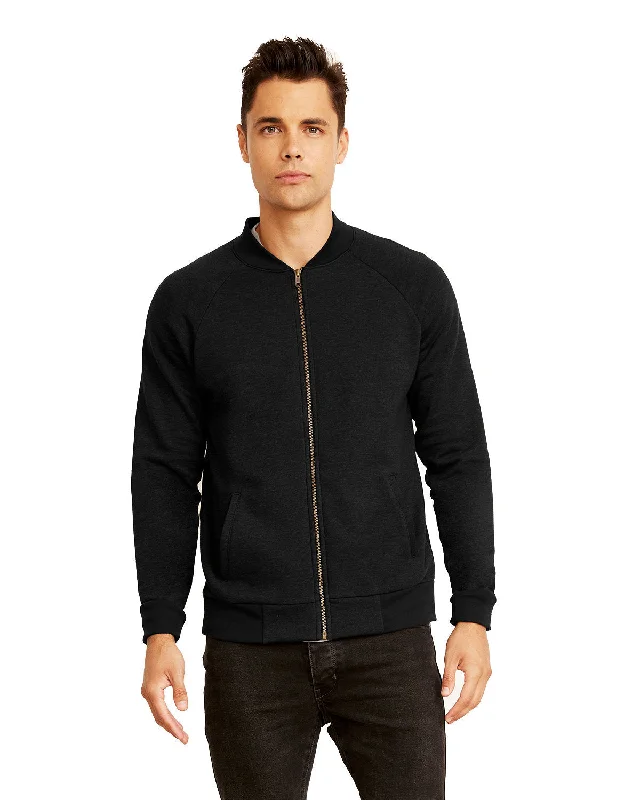 Button-Up SweatshirtsNext Level 9700 Unisex PCH Bomber Jacket