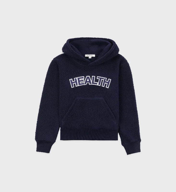 Sheer HoodiesSherpa Health Hoodie - Navy