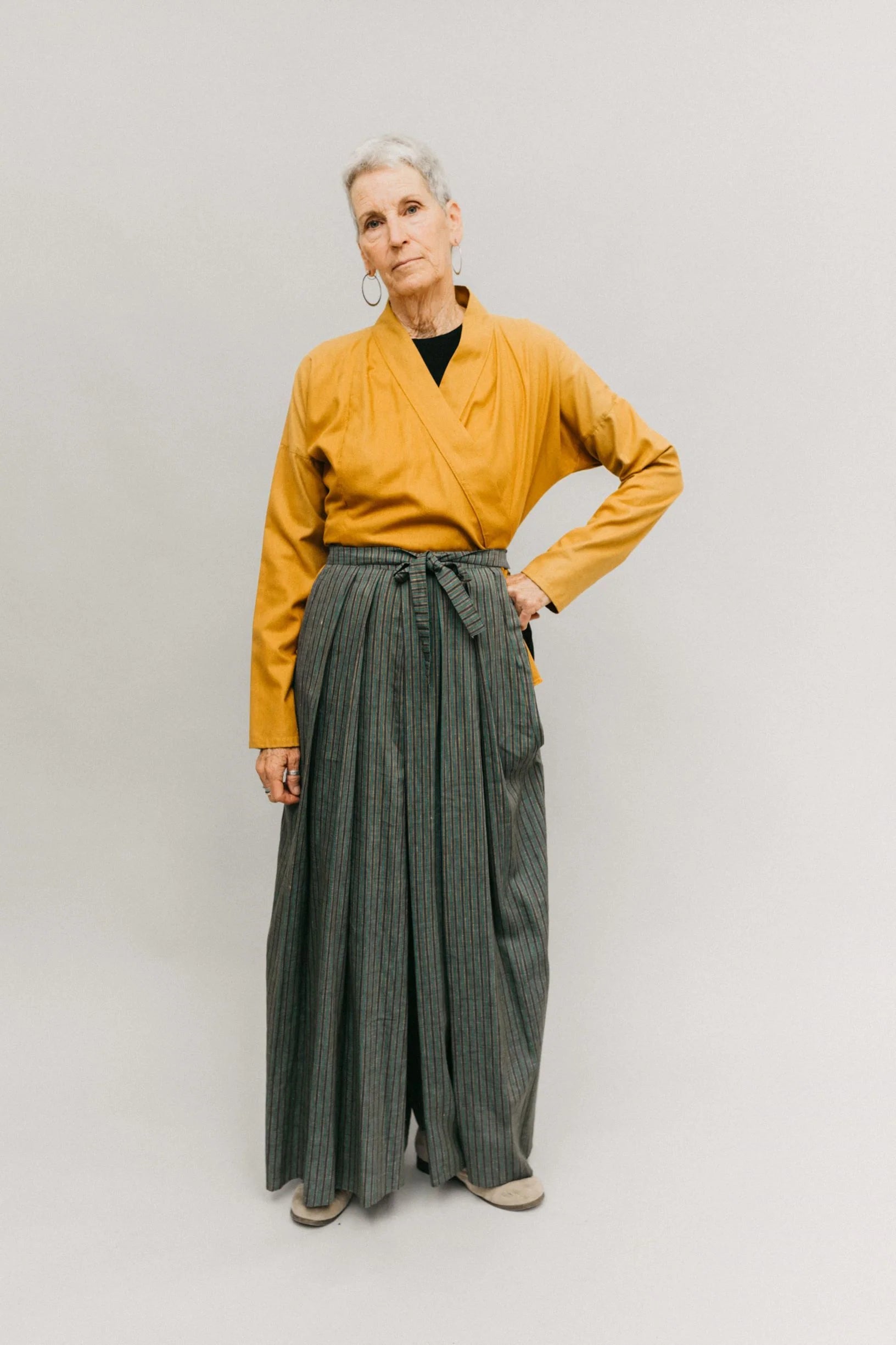 Wool JacketsFolkwear 151 Japanese Hakama and Kataginu