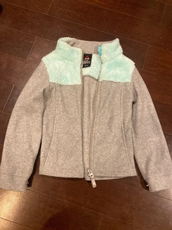 Zippered JacketsGerry Girls gray and blue warm zip up fleece size 5 5T/5