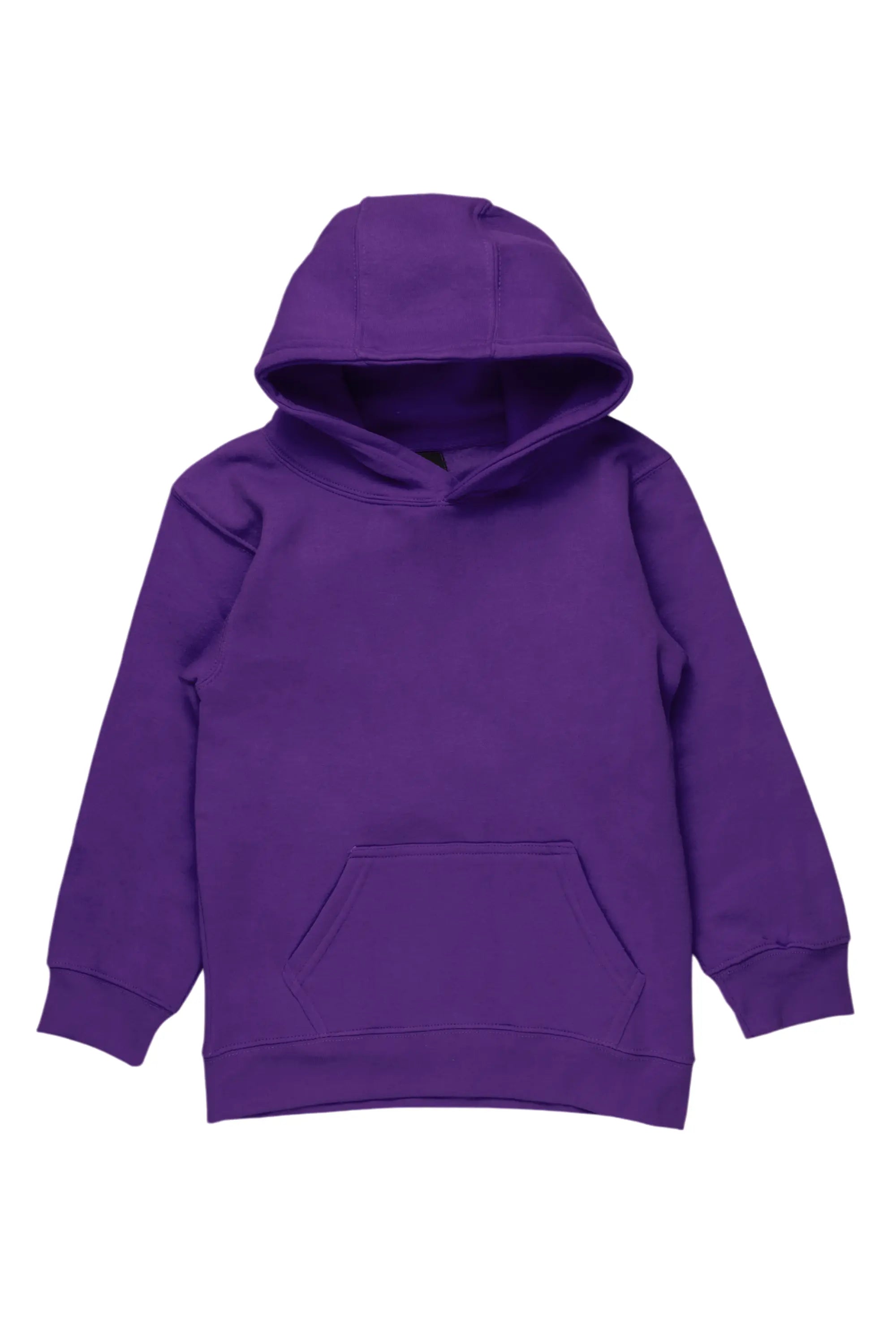 Rain JacketsBoys Purple Basic Hoodie