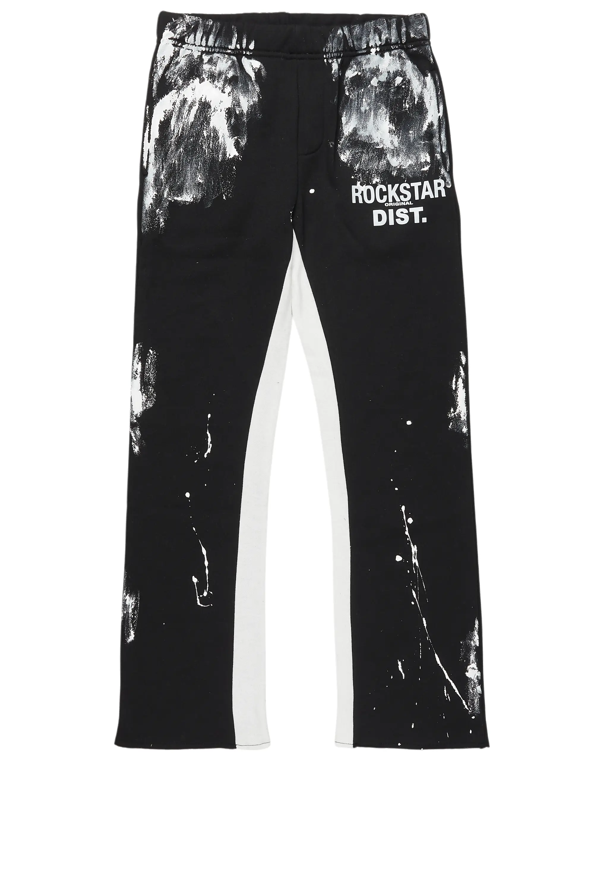 Velvet JacketsBoys Filip Black Baggy Fit Trackpant