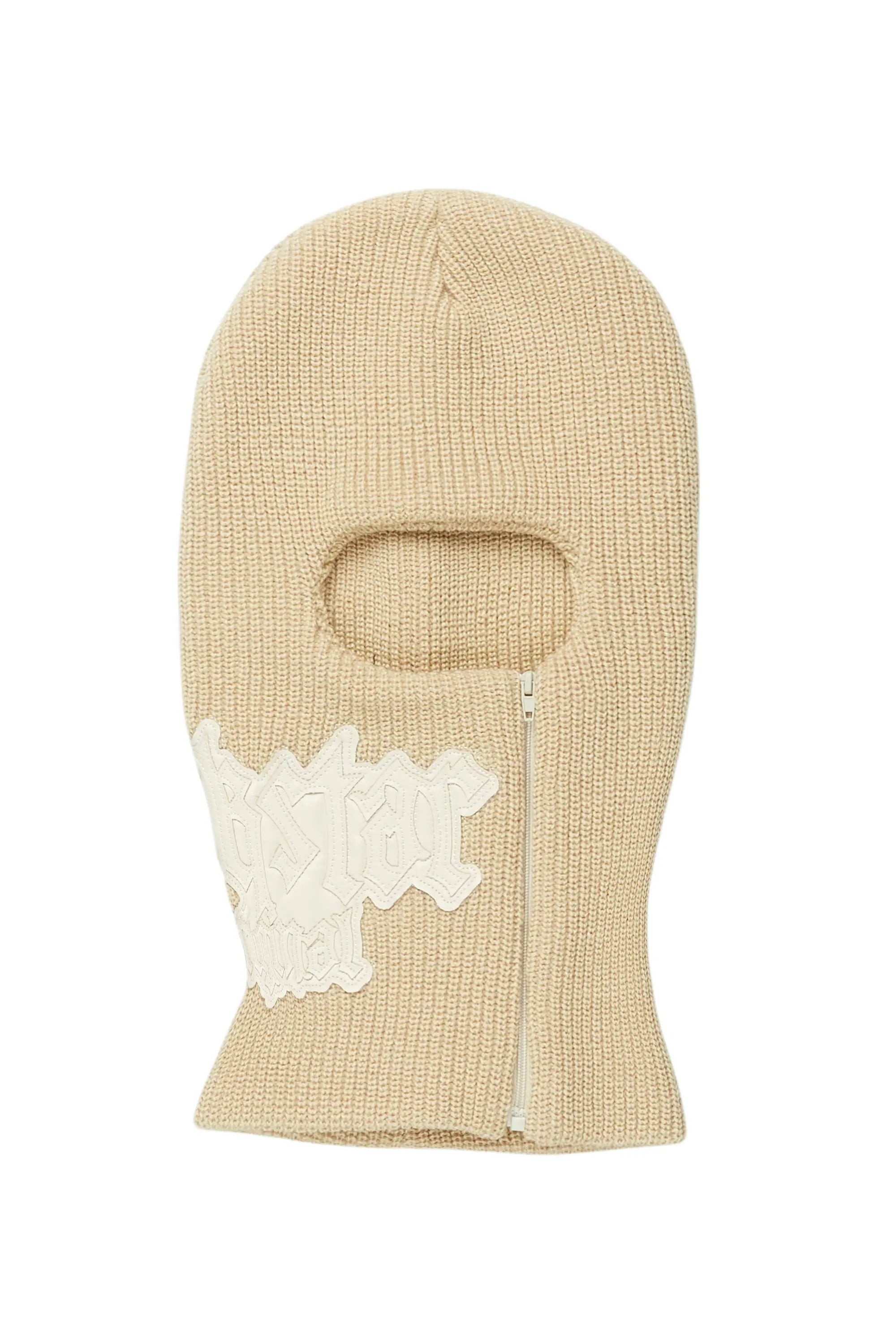 Ruffled JacketsZaya Beige Rubber Patch Ski Mask