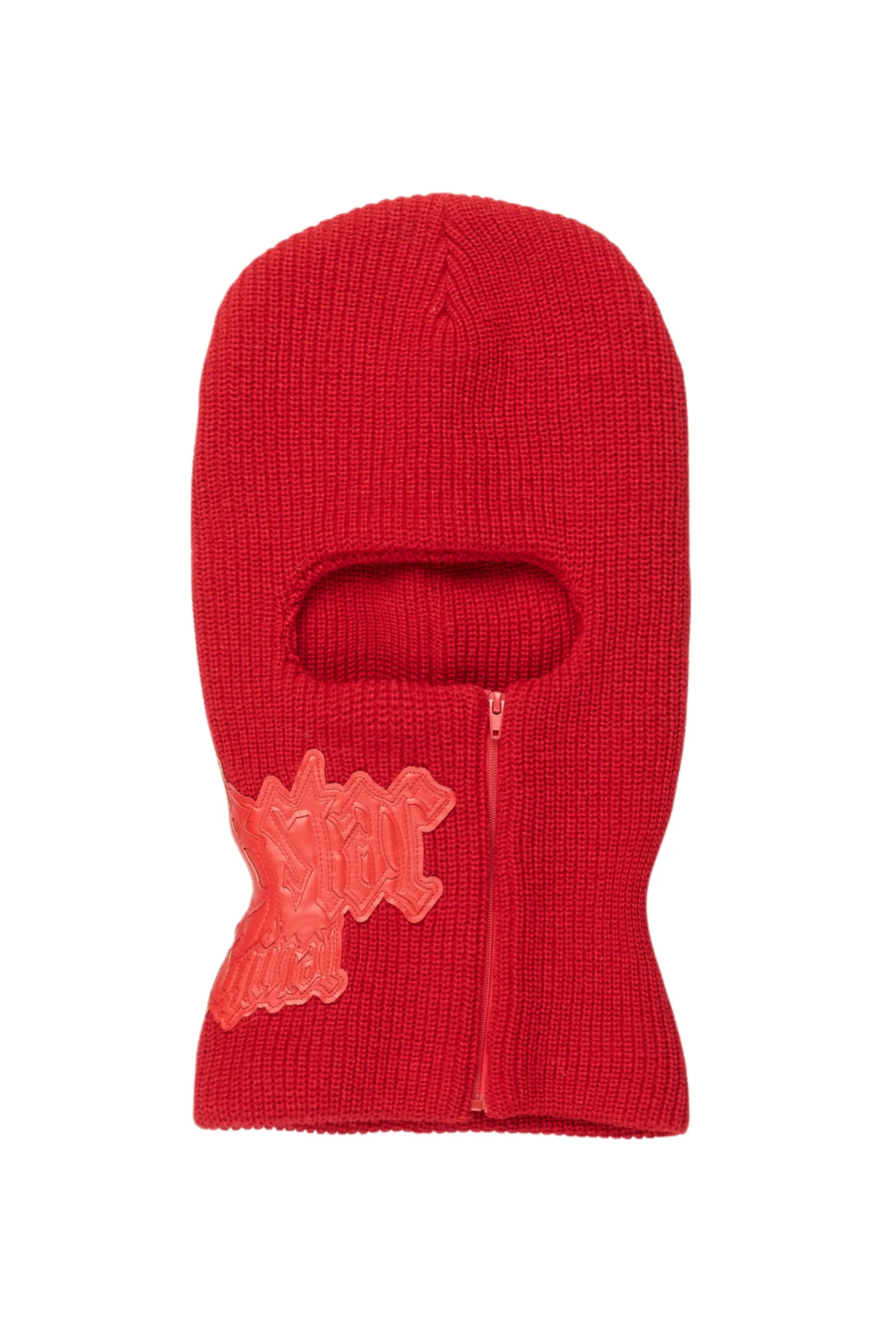 Layered JacketsZaya Red Rubber Patch Ski Mask