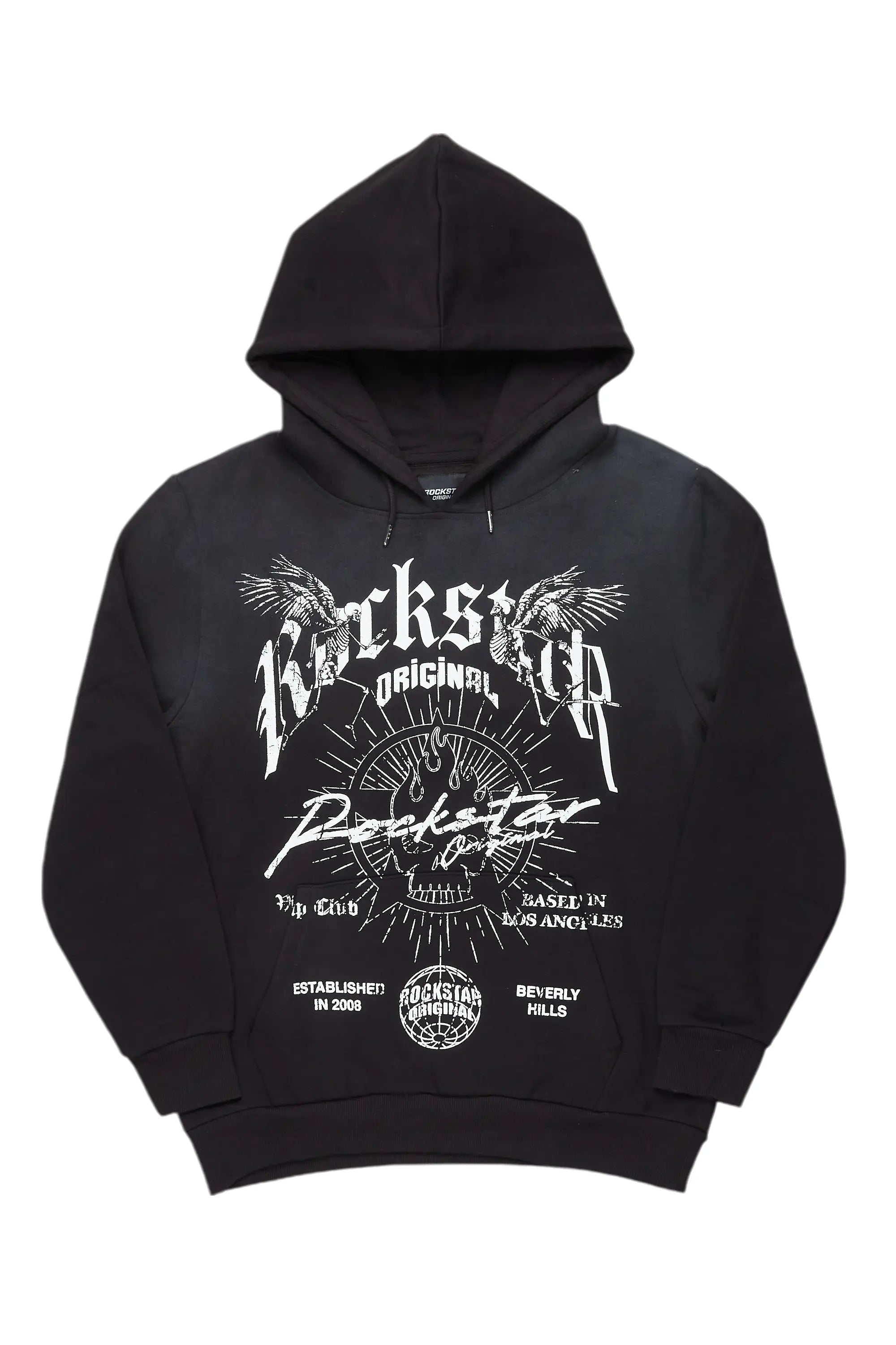 Formal JacketsTally Black Graphic Hoodie