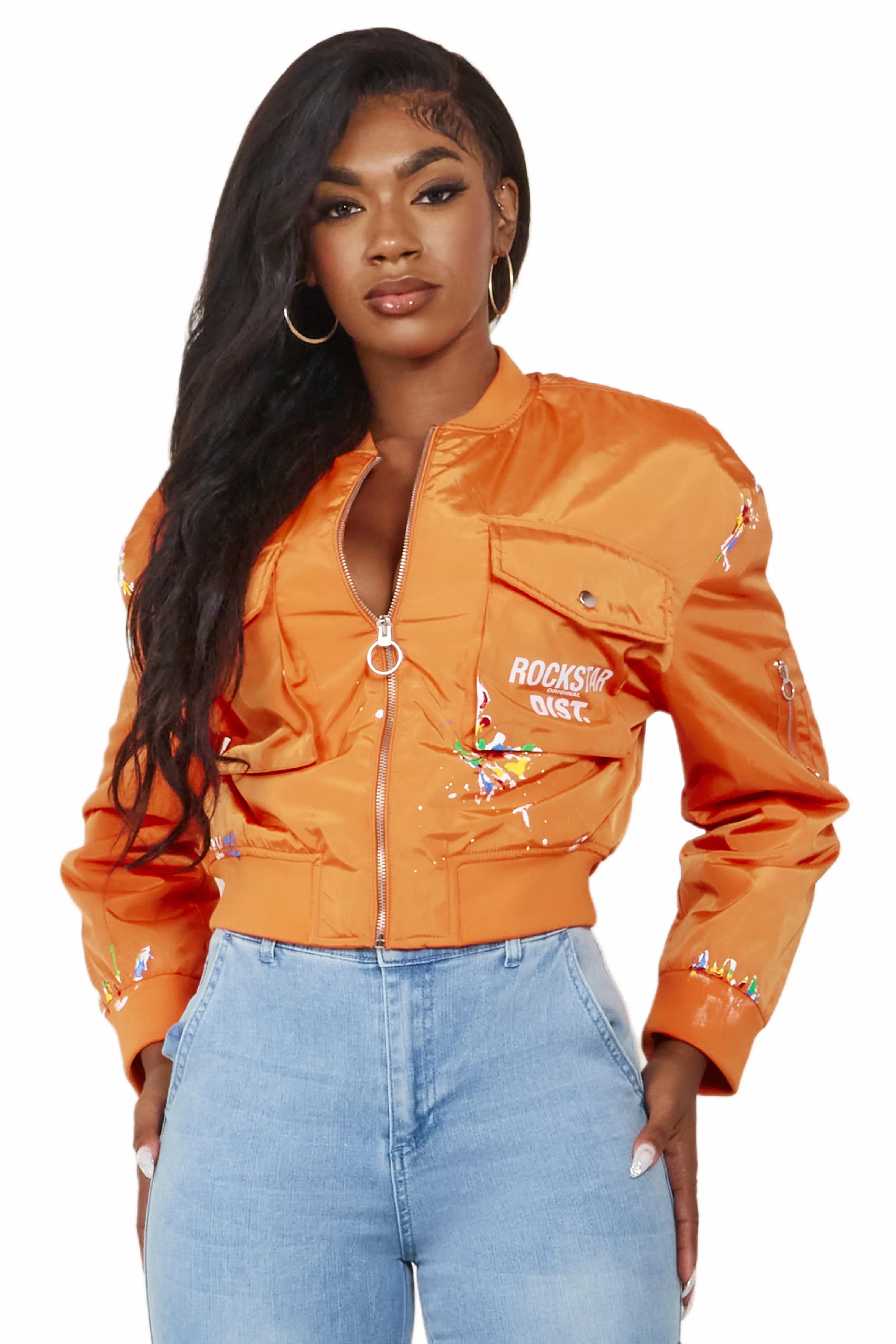 Velvet JacketsMosha Orange Jacket