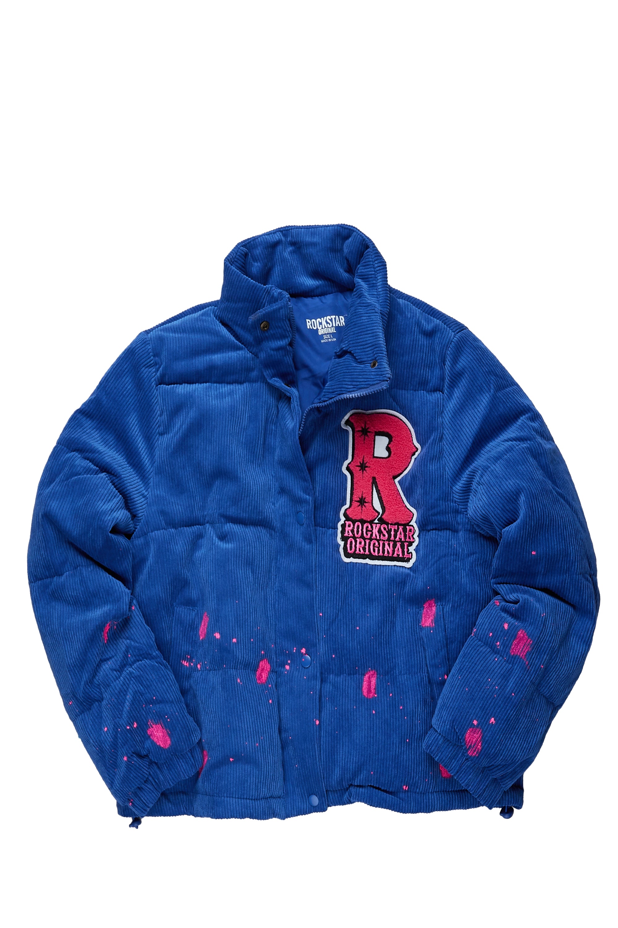 Rainproof JacketsShirika Royal Blue Puffer Jacket