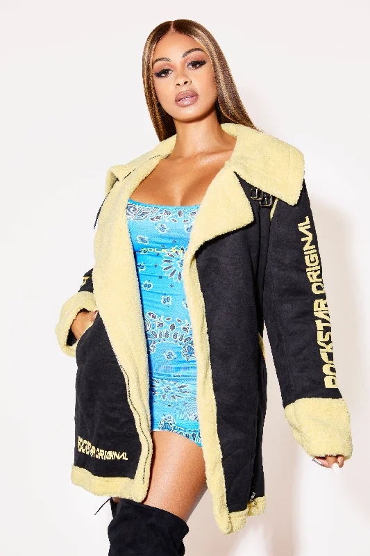 Logo JacketsCharlotte Jacket - Black/Yellow