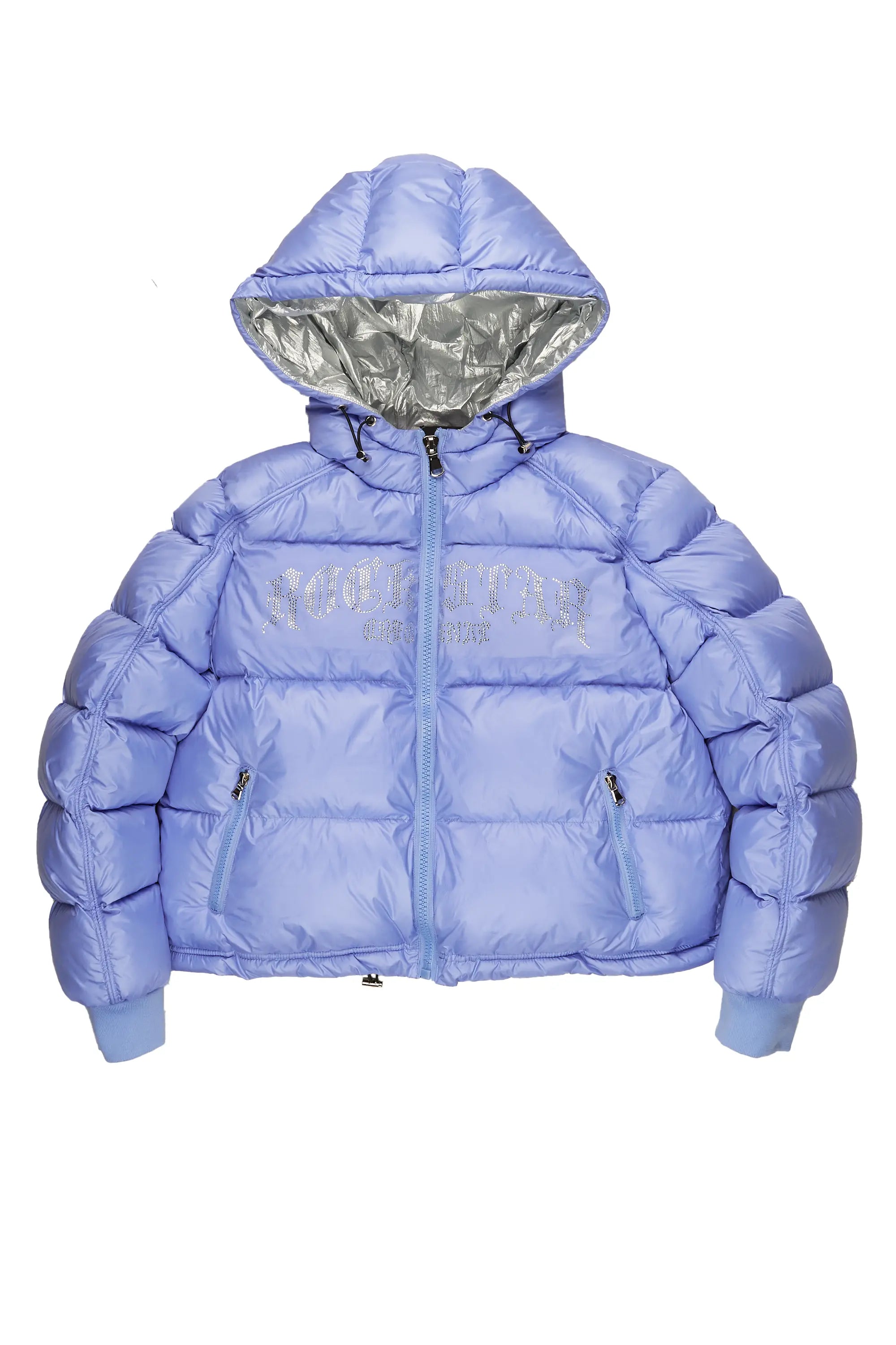 College JacketsRose Iridescent Puffer Jacket