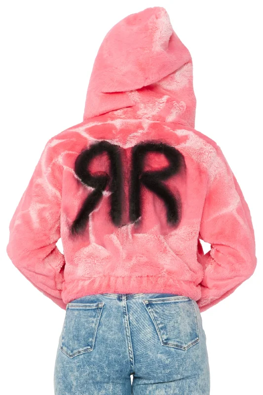 Limited Edition JacketsCharise Pink Fur Jacket